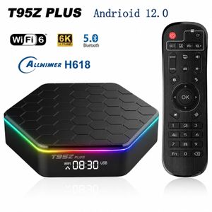 اندروید باکس T95Z PLUS رم 4 گیگابایت با پشتیبانی از 8K و اندروید 12