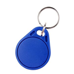تگ RFID R/W 125KHZ مدل جاکلیدی با امکان خواندن و نوشتن رنگ آبی