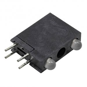 LED قابدار دوبل دو رنگ سبز-نارنجی رایت 3mm