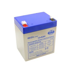 باتری خشک 12 ولت 5 آمپر ساعت مارک IBIZA Power