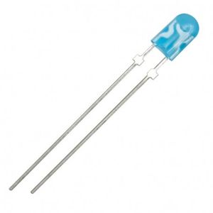 LED اوال 5mm آبی تابلو روانی بسته100 تایی