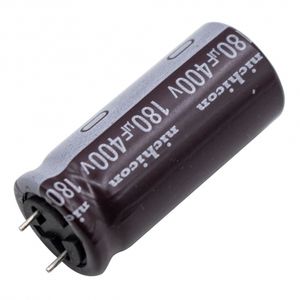 خازن الکترولیتی 180uF / 400V ژاپنی مارک NICHICON