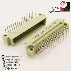 دین کانکتور 16*2 نر رایت وسط خالی کوچک AC