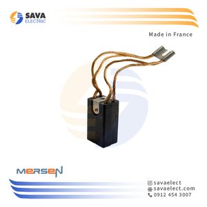 ذغال صنعتی گرافیتی دوقلو سیم‌ دار 25*(12.5+12.5) مرسن فرانسه FRANCE MERSEN