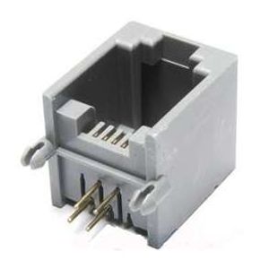 سوکت خط تلفن رو بردی 4 پایه رایت RJ11 6P4C