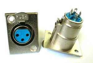 XLR JACK-3PIN-F