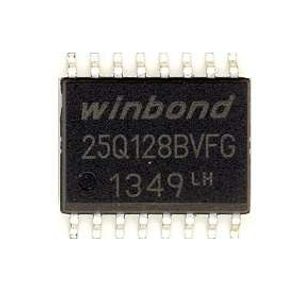 W25Q128BVFG smd مدل 16 پایه پهن