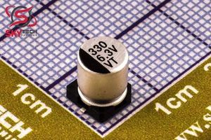 330UF 6.3V CAPACITOR ALUMINIUM