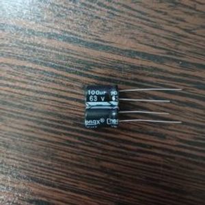 ChongX 63V 100uF - خازن 63 ولت 100 میکرو فاراد - 12 * 8