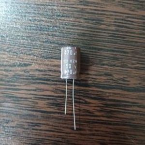 Nippon 50V 470uF – خازن 470 میکرو فاراد 50 ولت سری KZN