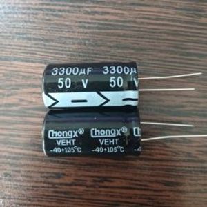 ChongX 50V 3300uF - خازن 50 ولت 3300 میکرو فاراد
