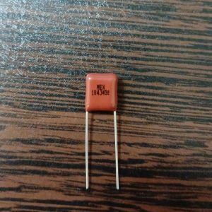 NISSEI 450V 100nF - خازن پلی استر 450 ولت 100 نانو فاراد