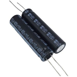 خازن الکترولیتی 110uF / 400V تایوانی مارک TAICON با طول عمر بالا