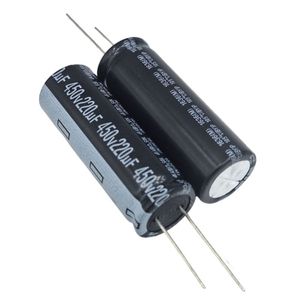 خازن الکترولیتی 220uF / 450V تایوانی مارک TAICON با طول عمر بالا