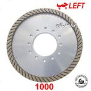 سنگ چمفر شیاردار خشک مدل 1000 سایز 10*12.5*110/105*80*250 (چپ)