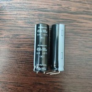 Rubycon 450V 100uF - خازن الکترولیت 450 ولت 100 میکرو فاراد سری ULW ابعاد 46.5 * 14.5