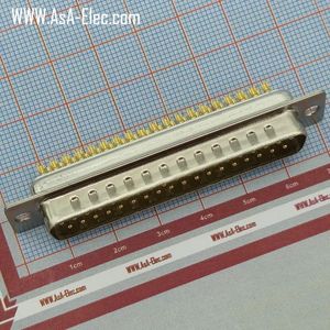 دی کانکتور 37 پین نر دو ردیفه سرکابلی صنعتی