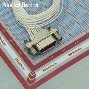 دی کانکتور J30J 15 ZKP 200-500MM WIRE QIANGTS سیم دار