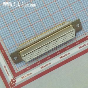 دی کانکتور 78 پین ماده چهار ردیفه سرکابلی صنعتی