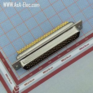 دی کانکتور 104 پین پنج ردیفه سرکابلی نر صنعتی