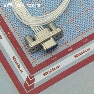 دی کانکتور J30J 9TJL QIANGTS سیمدار 20-50 cm