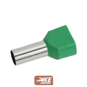 وایرشو دوبل روکشدار سایز 6 سبز TE6012 بسته 100 عددی