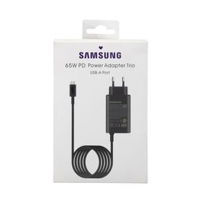 شارژر دیواری 65 وات سامسونگ مدل TA-W23 به همراه کابل USB Type-C