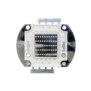 پاور LED 50W فرابنفش UV طول موج موج 395-400 نانومتر