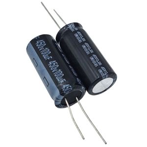 خازن الکترولیتی 100uF / 450V تایوانی مارک TAICON با طول عمر بالا