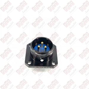 کانکتور LYP21ZJ3U | کانکتور گرد فلزی فلنچ‌ 3 پین سری LYP21