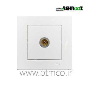 پریز فیش آنتن ویرا سفید ساده