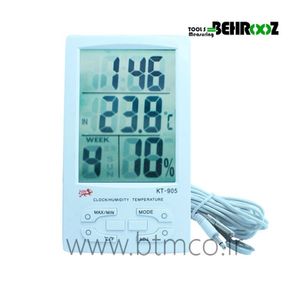 دماسنج و رطوبت سنج محیطی KT905