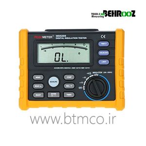 تستر مقاومت عایقی دیجیتال پیک متر مدل MS5205