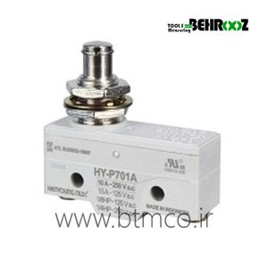میکرو سوئیچ تیپ کوچک فشاری ساده سوزنی هانیانگ مدل HANYOUNG HY- P701C