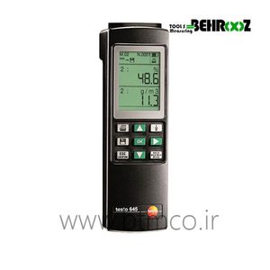 دماسنج و رطوبت سنج دیجیتالی تستو مدل 645
