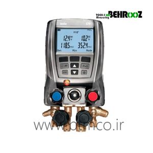 گیج منیفولد دیجیتال چهار شیر تستو مدل 2 - TESTO 570