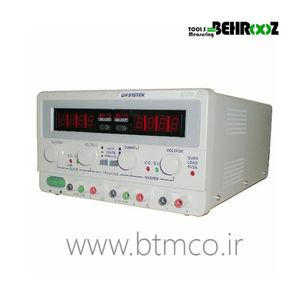 منبع تغذیه 3 کانال دوبل تراکینگ 30 ولت 6 آمپر گودویل مدل GPC-3060D