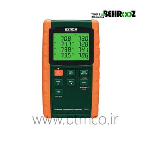 ترمومتر تماسی 12 کاناله اکستک مدل EXTECH TM500