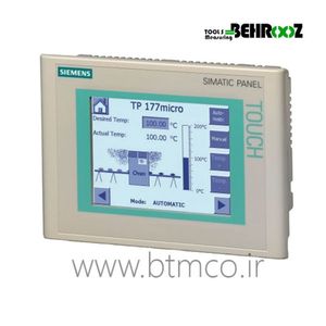 پنل لمسی SIMATIC زیمنس مدل 6AV6640-0CA11-0AX0