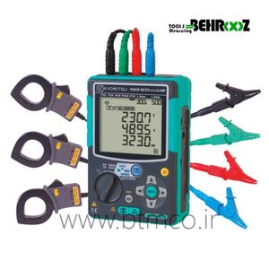 دیتالاگر تکفاز و سه فاز کیوریتسو مدل KYORITSU 6305
