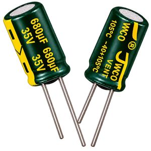 خازن JWCO Green 680µF 35V
