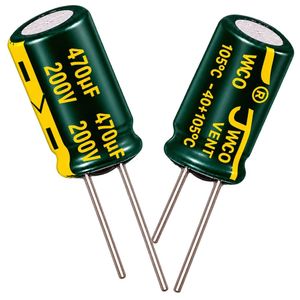 خازن JWCO Green 470µF 200V