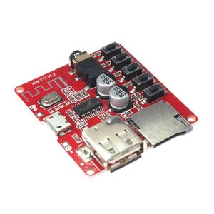 ماژول گیرنده بلوتوث صوتی دارای میکرو USB و کانکتور مموری کارت میکرو SD