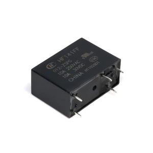 رله 12 ولت تک کنتاکت 10 آمپر 5 پین HONGFA مدل HF141FF/012-ZSPG