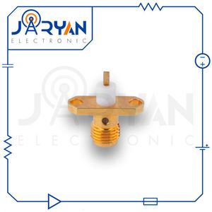 sma female, straight, 2 hole flange MICRO-STRIP