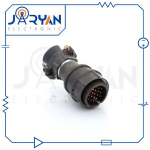 کانکتور روسی 19 پین نری سرکابلی 24 میلیمتر