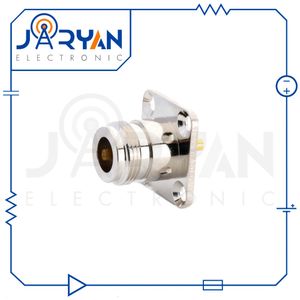 N connector female flange soldering