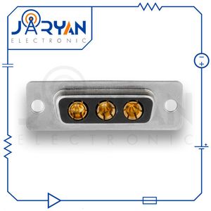 3W3 Connector/Soldering Female/Straight