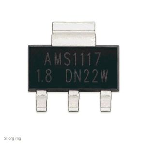 رگولاتور ولتاژ MS1117 v1.8