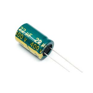 22UF 400V-13*21-105C-GREEN